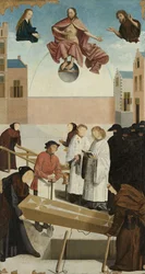 Burying the Dead (from The Seven Works of Mercy, 1504)